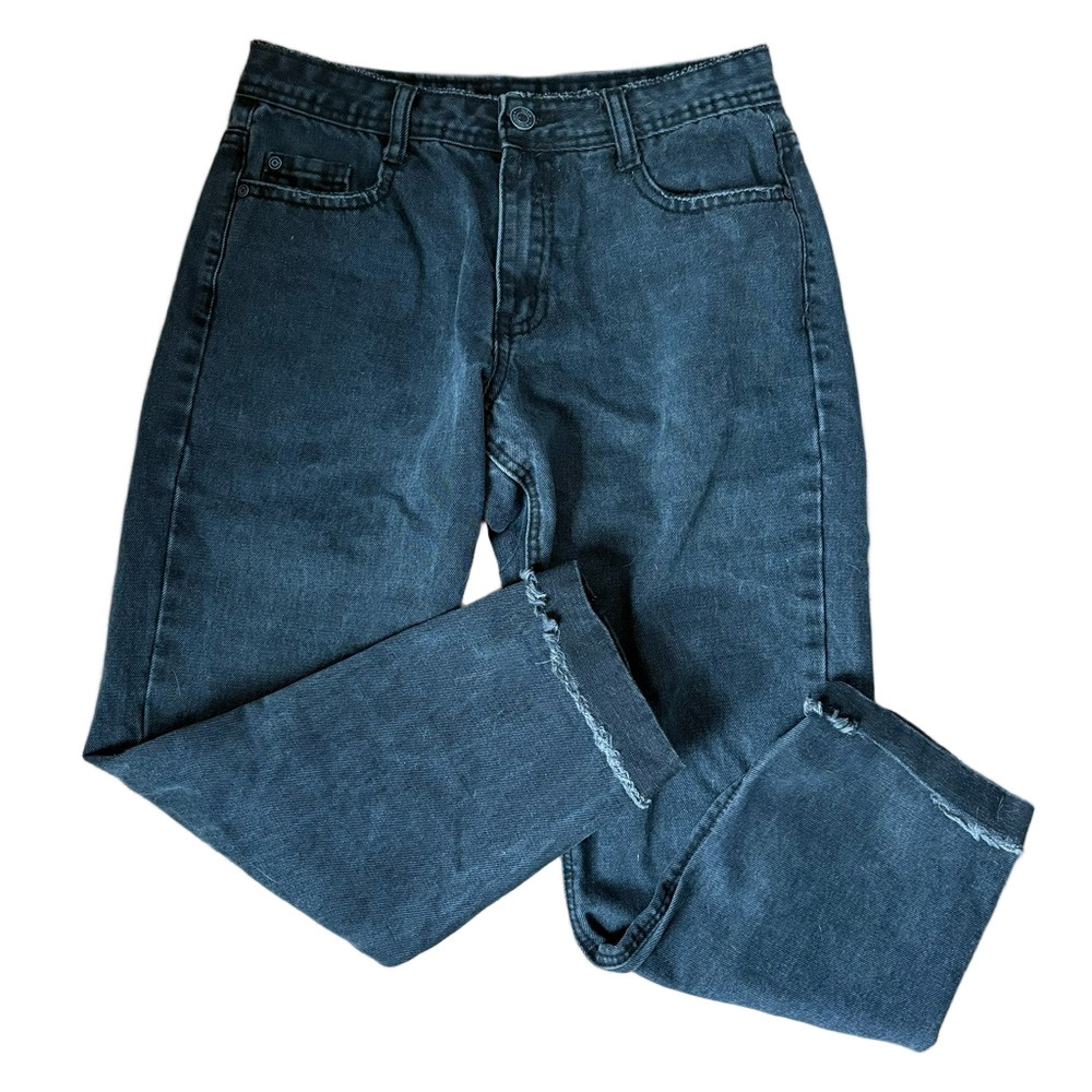 Missguided Black Boyfriend Jeans
